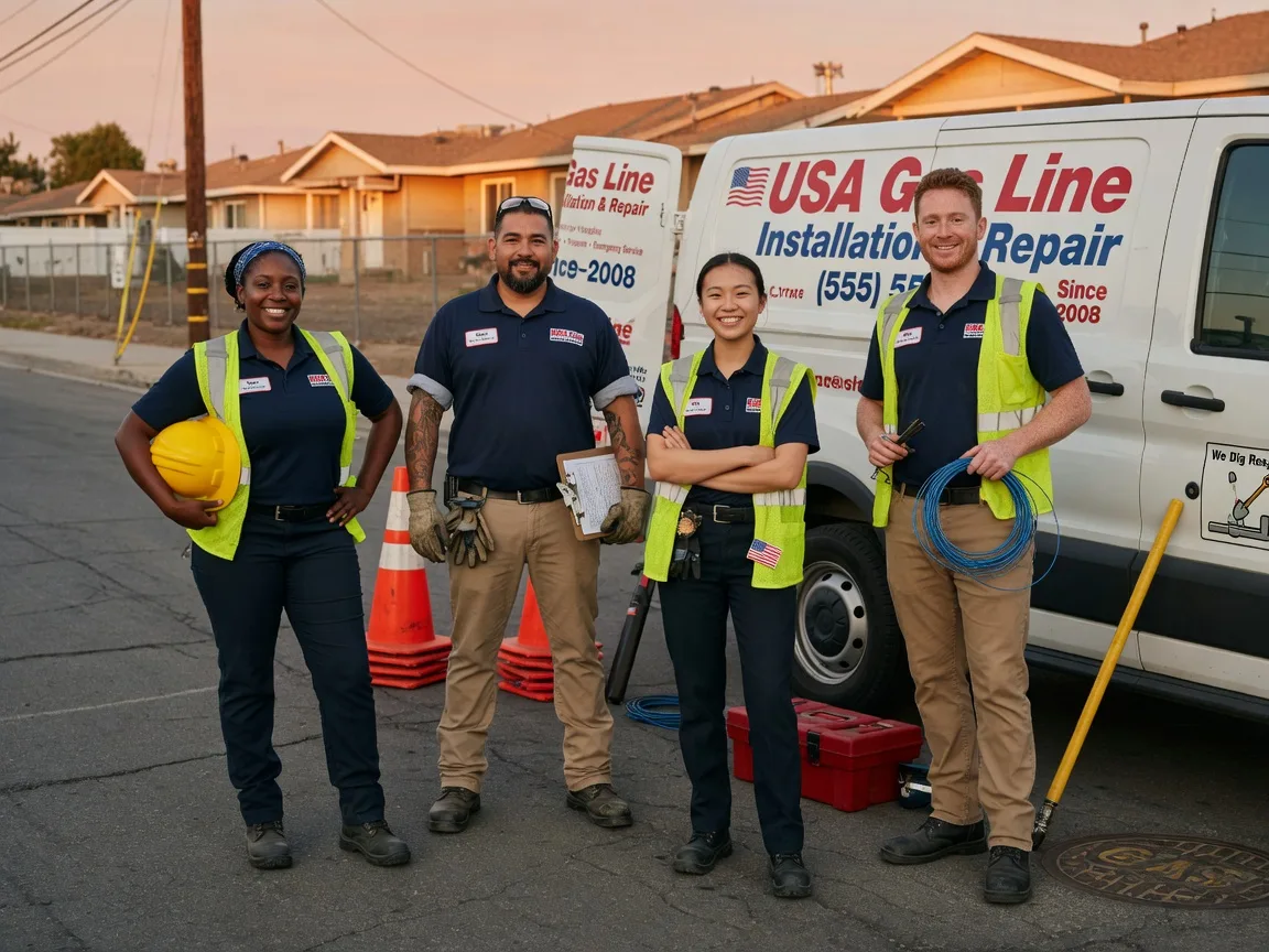 Gas Line Installation company in Hollansburg, OH